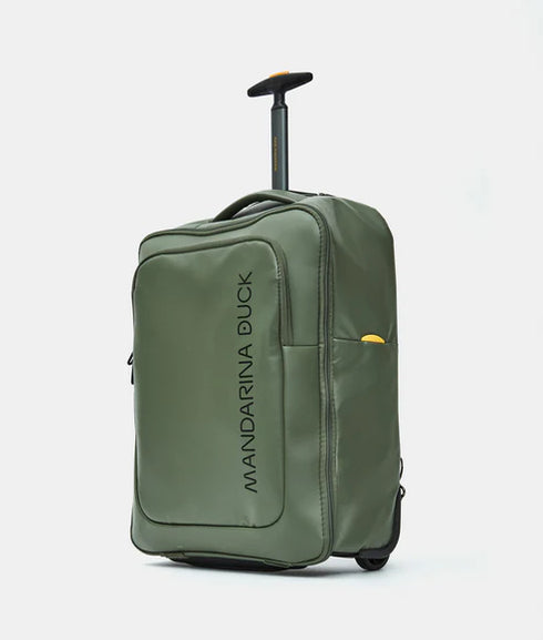 Βαλίτσα Καμπίνας/Σακίδιο πλάτης Eco Coated 52x38.5x18cm Mandarina Duck P10OSV06-A78 λαδί