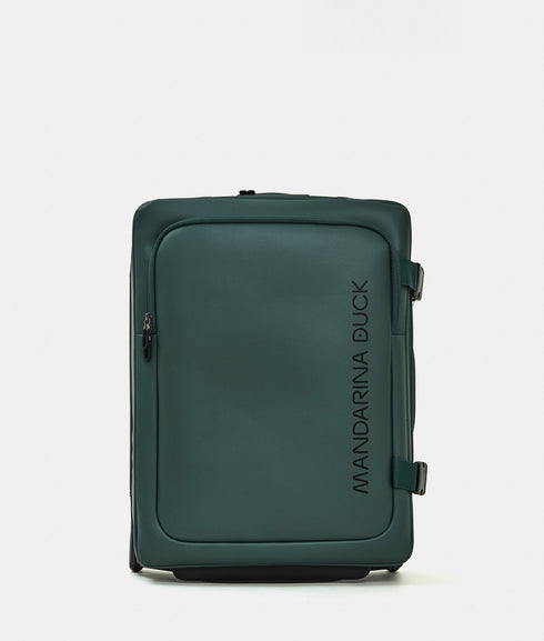 Βαλίτσα Καμπίνας Eco Coated 55x40x20cm Mandarina Duck P10OSV07-16Q σκούρο πράσινο