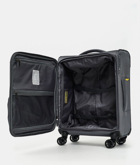 Βαλίτσα Καμπίνας Zephyr 55x40x20cm Mandarina Duck P10OTV01-29U γκρι