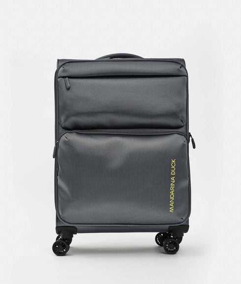 Βαλίτσα μεσαία Zephyr 67x43x25cm Mandarina Duck P10OTV03-29U γκρι
