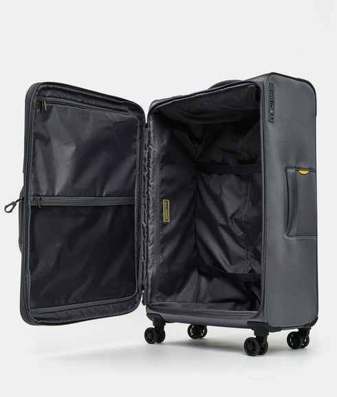 Βαλίτσα μεγάλη Zephyr 78x47x27.5cm Mandarina Duck P10OTV04-29U γκρι