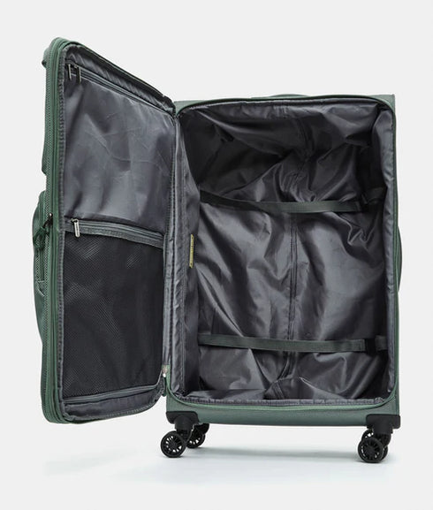 Βαλίτσα μεγάλη Zephyr 78x47x27.5cm Mandarina Duck P10OTV04-A61 πράσινο