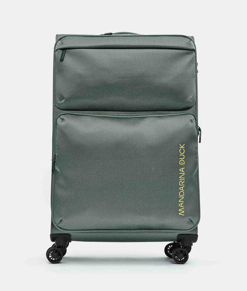 Βαλίτσα μεγάλη Zephyr 78x47x27.5cm Mandarina Duck P10OTV04-A61 πράσινο