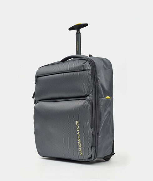 Βαλίτσα Καμπίνας/Σακίδιο πλάτης Zephyr 54x38.5x18cm Mandarina Duck P10OTV06-29U γκρι