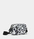 Τσάντα Χιαστί Moire Mandarina Duck P10QHT02-A92 άσπρο/μαύρο