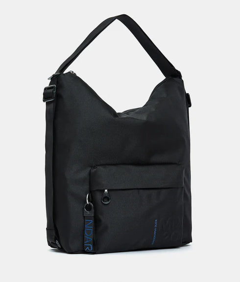 Τσάντα ώμου/σακίδιο πλάτης MD20 Mandarina Duck P10QMT09-651 μαύρο