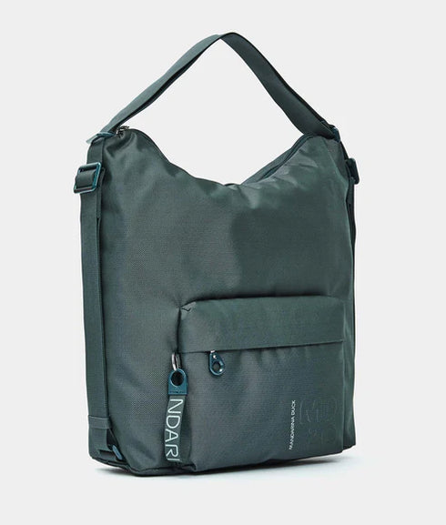 Τσάντα ώμου/σακίδιο πλάτης MD20 Mandarina Duck P10QMT09-A78 σκούρο πράσινο