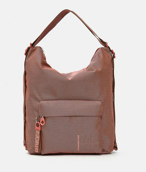 Τσάντα ώμου/σακίδιο πλάτης MD20 Mandarina Duck P10QMT09-A82 κεραμιδί