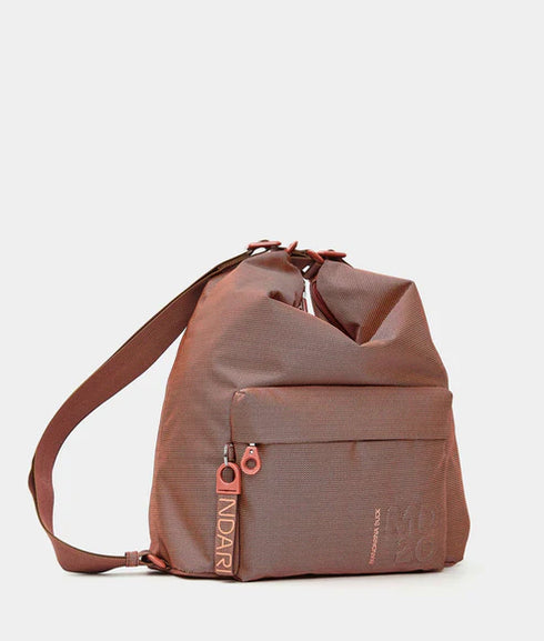 Τσάντα ώμου/σακίδιο πλάτης MD20 Mandarina Duck P10QMT09-A82 κεραμιδί