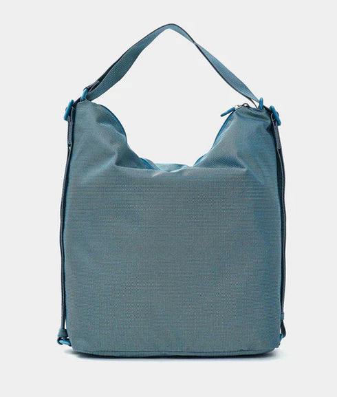 Τσάντα ώμου/σακίδιο πλάτης MD20 Mandarina Duck P10QMT09-A89 γαλάζιο