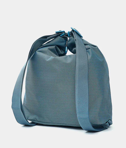 Τσάντα ώμου/σακίδιο πλάτης MD20 Mandarina Duck P10QMT09-A89 γαλάζιο