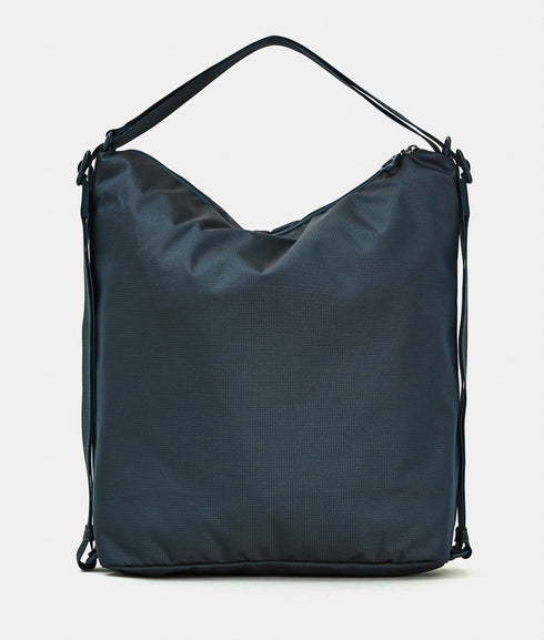 Τσάντα ώμου/σακίδιο πλάτης MD20 Mandarina Duck P10QMT09-B12 πετρόλ