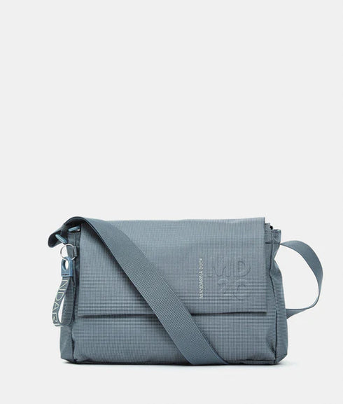 Τσάντα Χιαστί MD20 Mandarina Duck P10QMT28-362 γκρι/μπλε