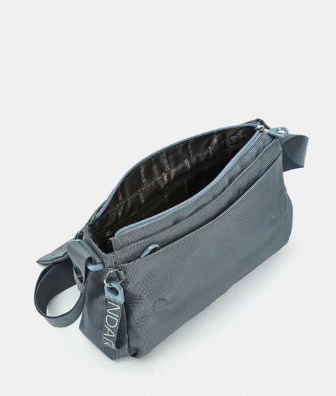 Τσάντα Χιαστί MD20 Mandarina Duck P10QMT28-362 γκρι/μπλε