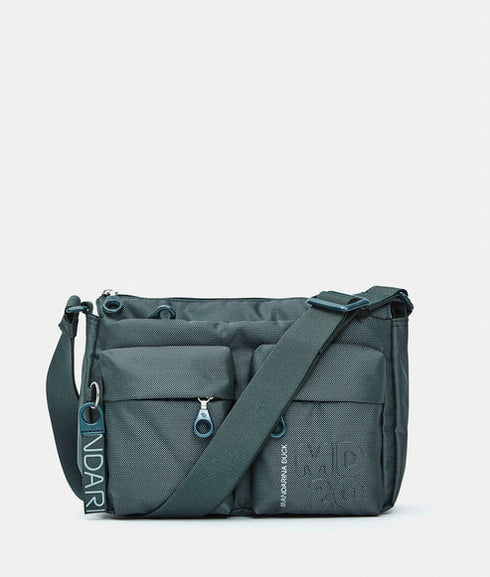 Τσάντα ώμου/χιαστί MD20 Mandarina Duck P10QMTX5-A78 σκούρο πράσινο