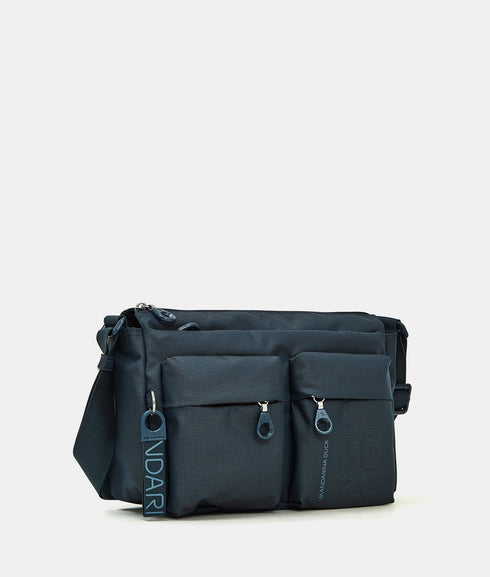 Τσάντα ώμου/χιαστί MD20 Mandarina Duck P10QMTX5-B12 πετρόλ