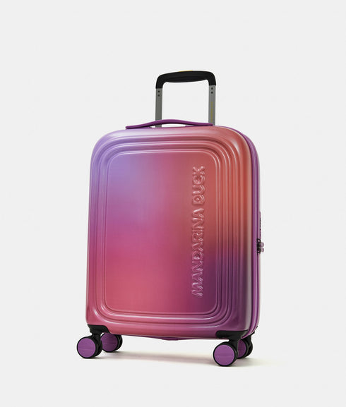Βαλίτσα Καμπίνας Logoduck + Aurora 55x40x20cm Mandarina Duck P10SZV24-B13 ροζ/μωβ