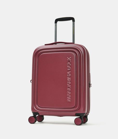 Βαλίτσα Καμπίνας Logoduck 55x40x20cm Mandarina Duck P10SZV24-384 μπορντό