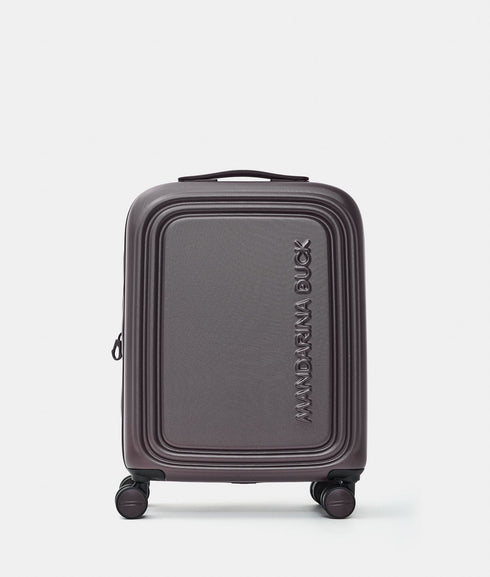 Βαλίτσα Καμπίνας Logoduck 55x40x20cm Mandarina Duck P10SZV24-A83 καφέ/μπορντό