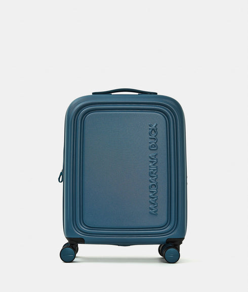 Βαλίτσα Καμπίνας Logoduck 55x40x20cm Mandarina Duck P10SZV24-B11 μπλε