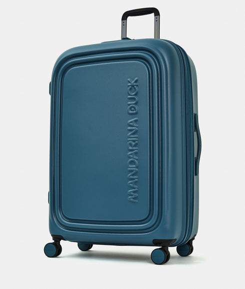 Βαλίτσα μεγάλη Logoduck 75x49x31cm Mandarina Duck P10SZV33-B11 μπλε