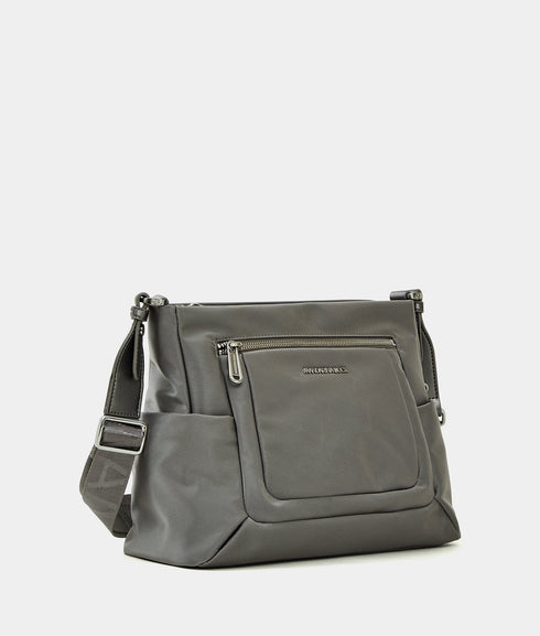 Τσάντα ώμου/χιαστί Active Lux Mandarina Duck P10ZJT01-24U ασημί
