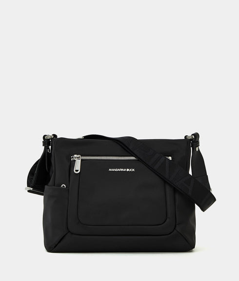 Τσάντα ώμου/χιαστί Active Lux Mandarina Duck P10ZJT01-651 μαύρο