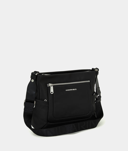 Τσάντα ώμου/χιαστί Active Lux Mandarina Duck P10ZJT01-651 μαύρο