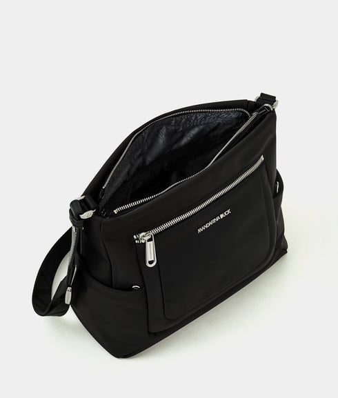 Τσάντα ώμου/χιαστί Active Lux Mandarina Duck P10ZJT01-651 μαύρο