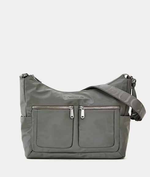 Τσάντα ώμου/χιαστί Active Lux Mandarina Duck P10ZJT03-24U ασημί