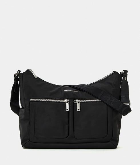 Τσάντα ώμου/χιαστί Active Lux Mandarina Duck P10ZJT03-651 μαύρο