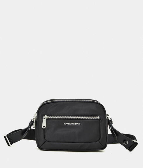 Τσάντα ώμου/χιαστί Active Lux Mandarina Duck P10ZJT04-651 μαύρο