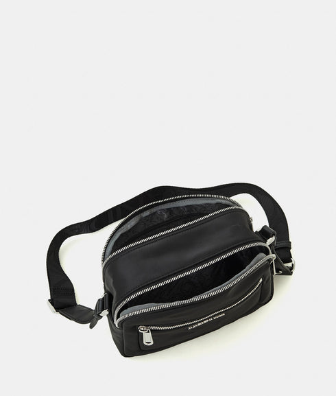 Τσάντα ώμου/χιαστί Active Lux Mandarina Duck P10ZJT04-651 μαύρο