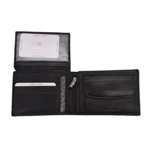 Δερμάτινο Πορτοφόλι Armonto 8502 μαύρο