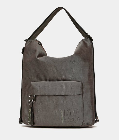 Τσάντα ώμου/σακίδιο πλάτης MD20 Mandarina Duck P10QMT09-024 λαδί