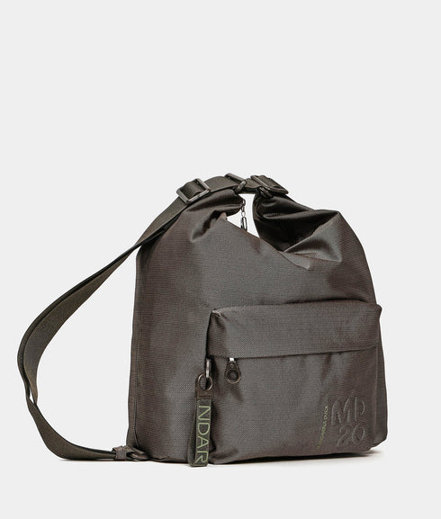 Τσάντα ώμου/σακίδιο πλάτης MD20 Mandarina Duck P10QMT09-024 λαδί