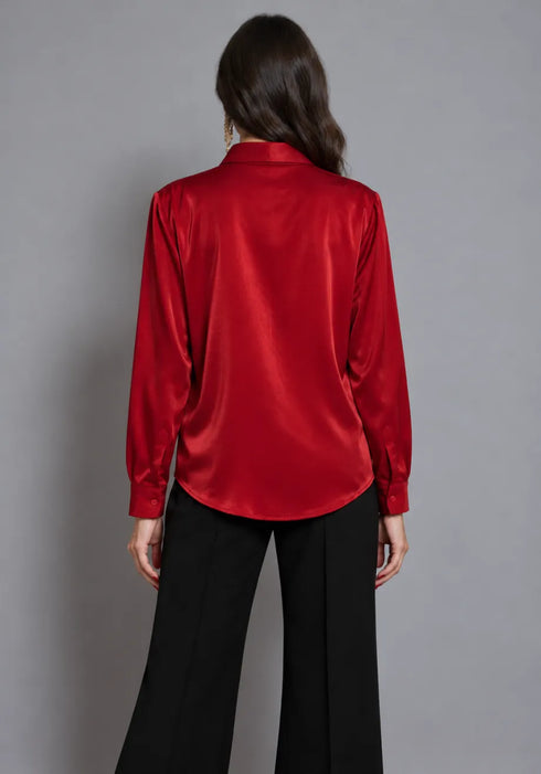 Πουκάμισο Rigal Collectiva Noir AT143G03SAT-RED