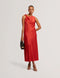 Φόρεμα midi Elouise Ted Baker 283528-brt-red
