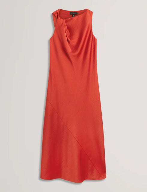 Φόρεμα midi Elouise Ted Baker 283528-brt-red