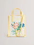 Τσάντα μίνι tote/χιαστί Floscon Ted Baker 284085-natural