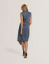 Φόρεμα midi Malga Ted Baker 284169-grey