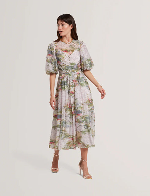 Φόρεμα midi Jonora Ted Baker 284168-pink