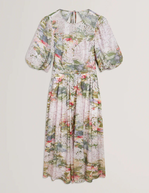 Φόρεμα midi Jonora Ted Baker 284168-pink
