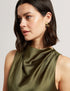 Φόρεμα midi Liimaa Ted Baker 284184-khaki