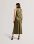 Φόρεμα midi Liimaa Ted Baker 284184-khaki