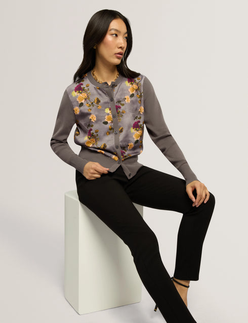 Ζακέτα Rosalah Ted Baker 285654 γκρι