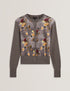 Ζακέτα Rosalah Ted Baker 285654 γκρι