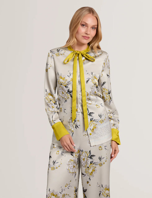 Πουκάμισο Resina Ted Baker 285689 γκρι/κίτρινο
