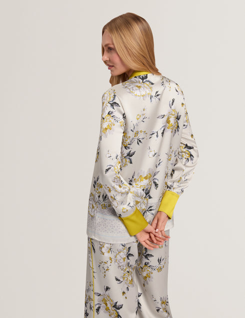 Πουκάμισο Resina Ted Baker 285689 γκρι/κίτρινο