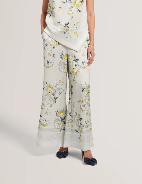 Παντελόνι Fusta Ted Baker 285784 γκρι/κίτρινο